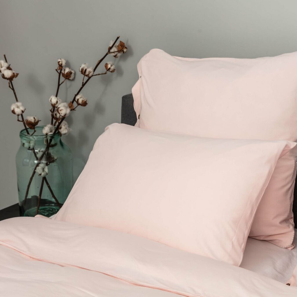 Cotton premium jersey bedroom soft pink 2