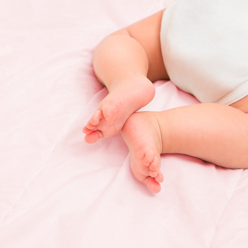 Drap housse de matelas bébés en Satin de coton Soft Pink 6